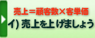 売上＝顧客数×客単価