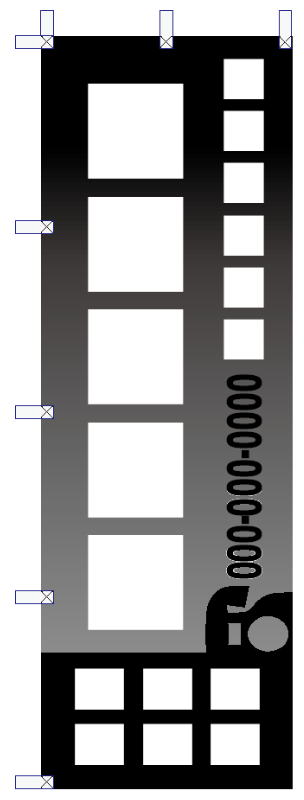 建築不動産のぼり01テンプレート