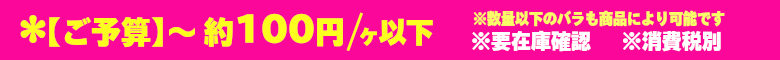 ノベルティグッズが５０円以下～のご提案です。